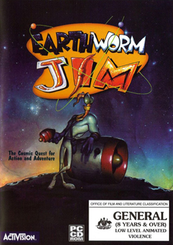 Pochette Earthworm Jim version PC Windows