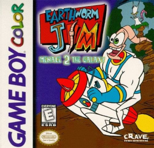 Pochette Earthworm Jim : Menace 2 the Galaxy version GameBoy/Color