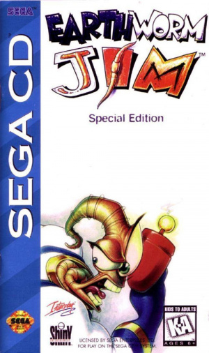 Pochette Earthworm Jim : Special Edition version Mega-CD