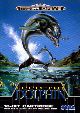 Pochette Ecco the Dolphin version Megadrive