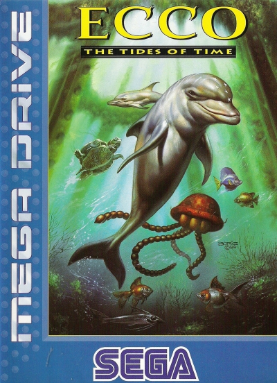 Pochette Ecco : the Tides of Time version Megadrive
