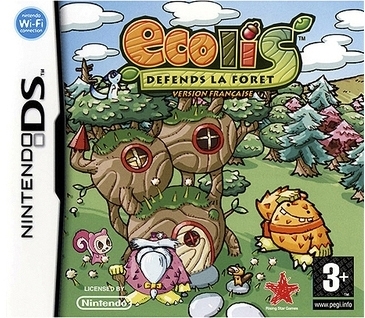 Pochette Ecolis : Défends la forêt version DS