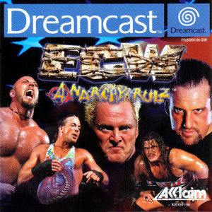 Pochette ECW : Anarchy Rulz version Dreamcast