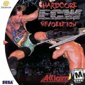 Pochette ECW : Hardcore Revolution version Dreamcast