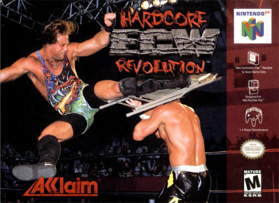 Pochette ECW : Hardcore Revolution version Nintendo 64