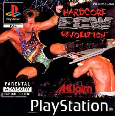 Pochette ECW : Hardcore Revolution version PlayStation
