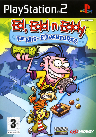 Pochette Ed, Edd n Eddy : The Mis-Edventures version PlayStation 2