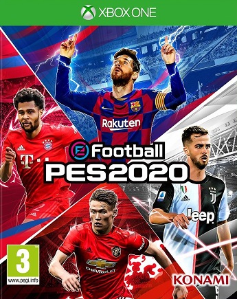 Pochette eFootball PES 2020 version Xbox One