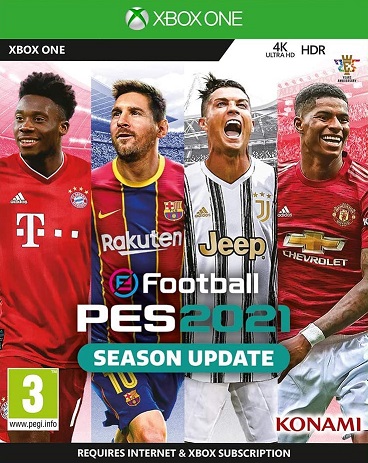 Pochette eFootball PES 2021 Season Update version Xbox One