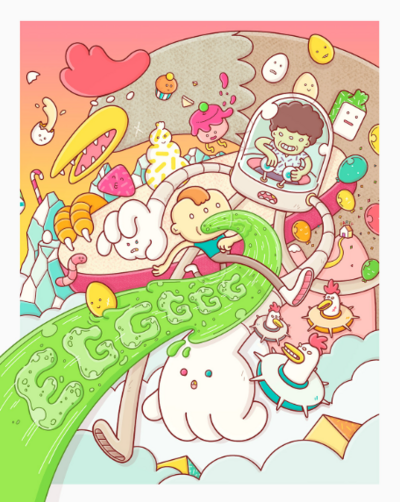 Pochette Eggggg - The platform puker version Switch