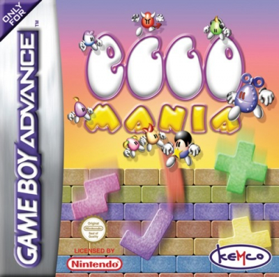 Pochette Eggo Mania version GameBoy Advance