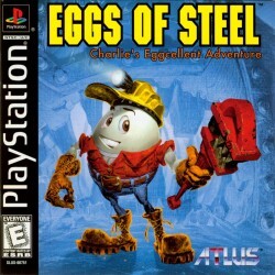 Pochette Eggs of Steel : Charlie's Eggcellent Adventure version PlayStation