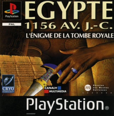 Pochette Egypte 1156 Av. J.-C. : L'énigme de la tombe royale version PlayStation