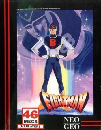 Pochette Eightman version Neo Geo