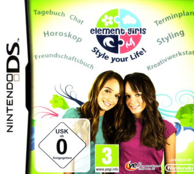 Pochette Element Girls : Style your Life! version DS
