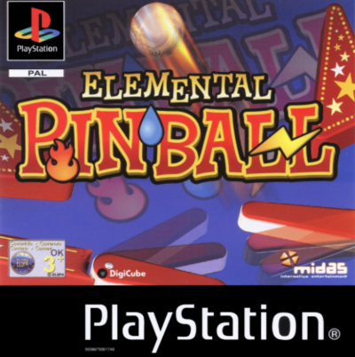 Pochette Elemental Pinball version PlayStation