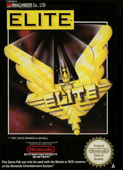 Pochette Elite version NES