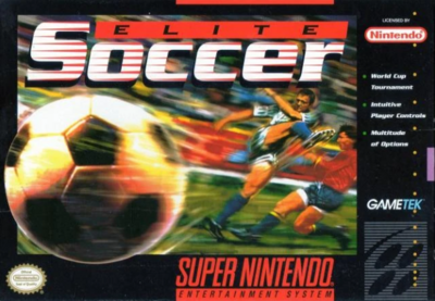 Pochette Elite Soccer version Super Nintendo