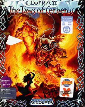 Pochette Elvira II : The Jaws of Cerberus version PC MS-DOS