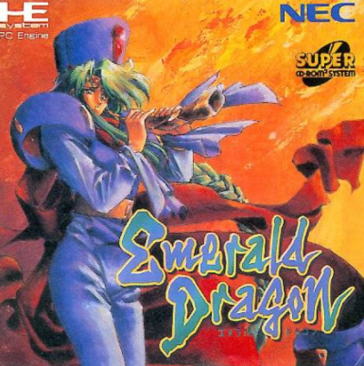 Pochette Emerald Dragon version PC-Engine