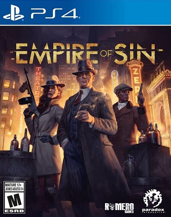 Pochette Empire of Sin version PlayStation 4