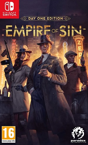 Pochette Empire of Sin version Switch