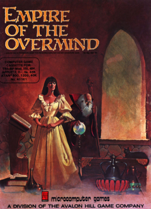 Pochette Empire of the Over-Mind version Apple II
