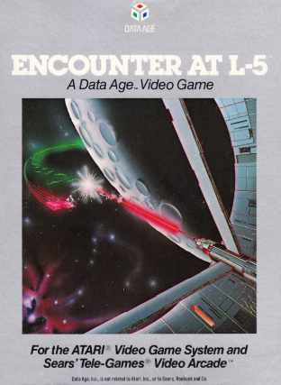 Pochette Encounter at L-5 version Atari 2600