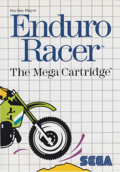 Pochette Enduro Racer version Master System