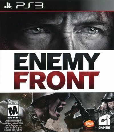 Pochette Enemy Front version PlayStation 3