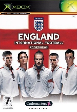Pochette England International Football - 2004 Edition version Xbox