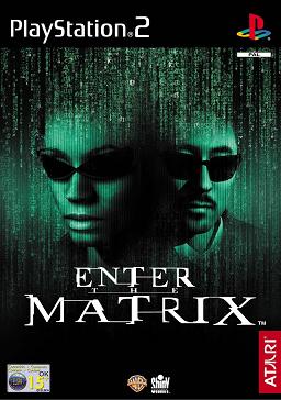 Pochette Enter the Matrix version PlayStation 2