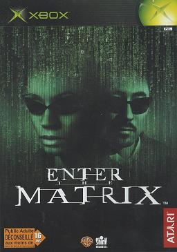 Pochette Enter the Matrix version Xbox