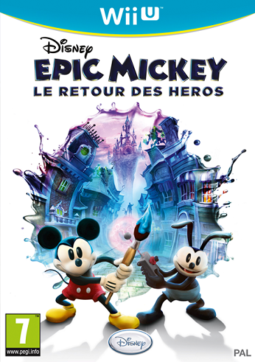 Pochette Epic Mickey : Le Retour des héros version Wii U
