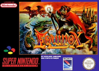 Pochette Equinox version Super Nintendo