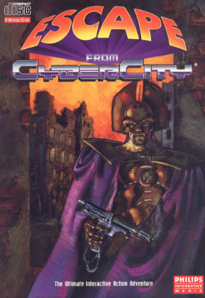 Pochette Escape From Cyber City version CD-i