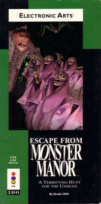 Pochette Escape from Monster Manor version 3DO