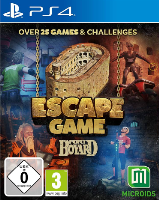 Pochette Escape Game Fort Boyard version PlayStation 4