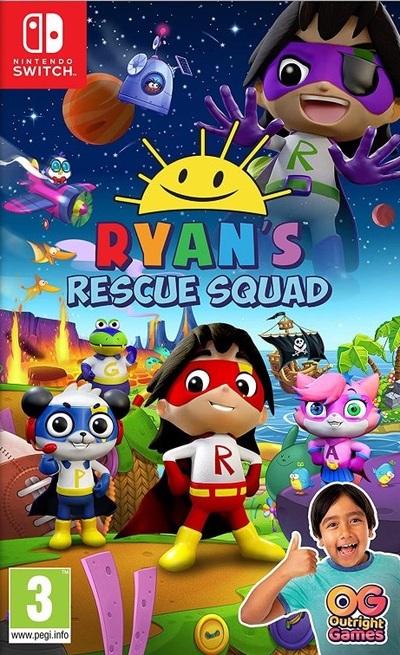 Pochette Escouade de sauvetage de Ryan version Switch
