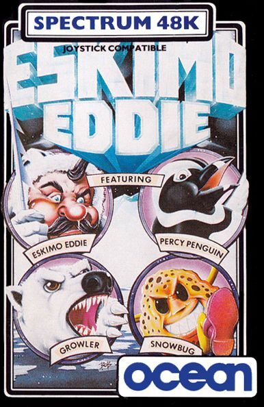 Pochette Eskimo Eddie version ZX Spectrum