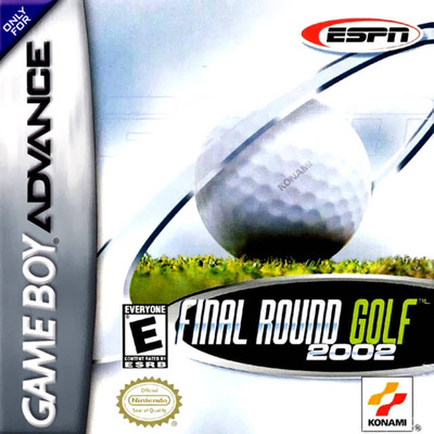 Pochette ESPN Final Round Golf version GameBoy Advance