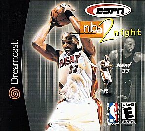 Pochette ESPN NBA 2 Night version Dreamcast