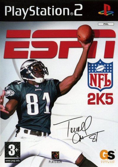 Pochette ESPN NFL 2K5 version PlayStation 2