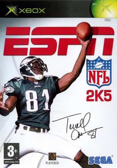 Pochette ESPN NFL 2K5 version Xbox