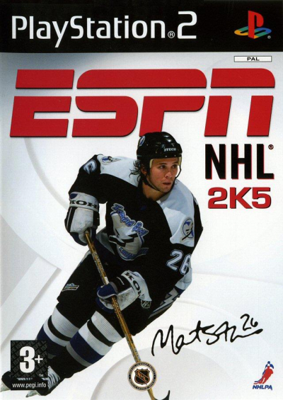 Pochette ESPN NHL 2K5 version PlayStation 2