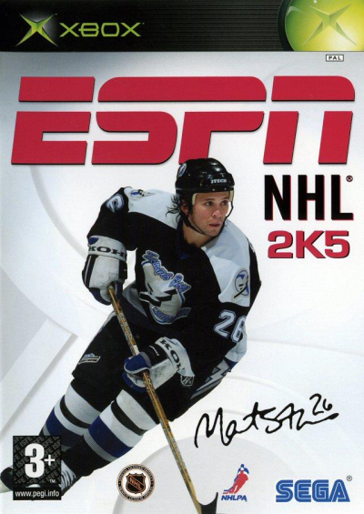 Pochette ESPN NHL 2K5 version Xbox