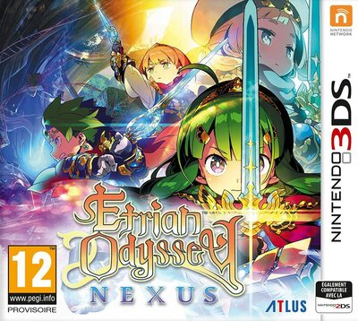 Pochette Etrian Odyssey Nexus version 3DS