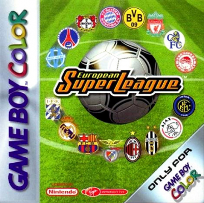 Pochette European Super League version GameBoy/Color