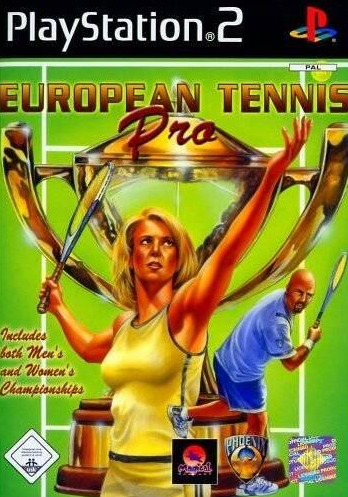 Pochette European Tennis Pro version PlayStation 2
