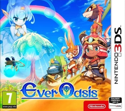 Pochette Ever Oasis version 3DS